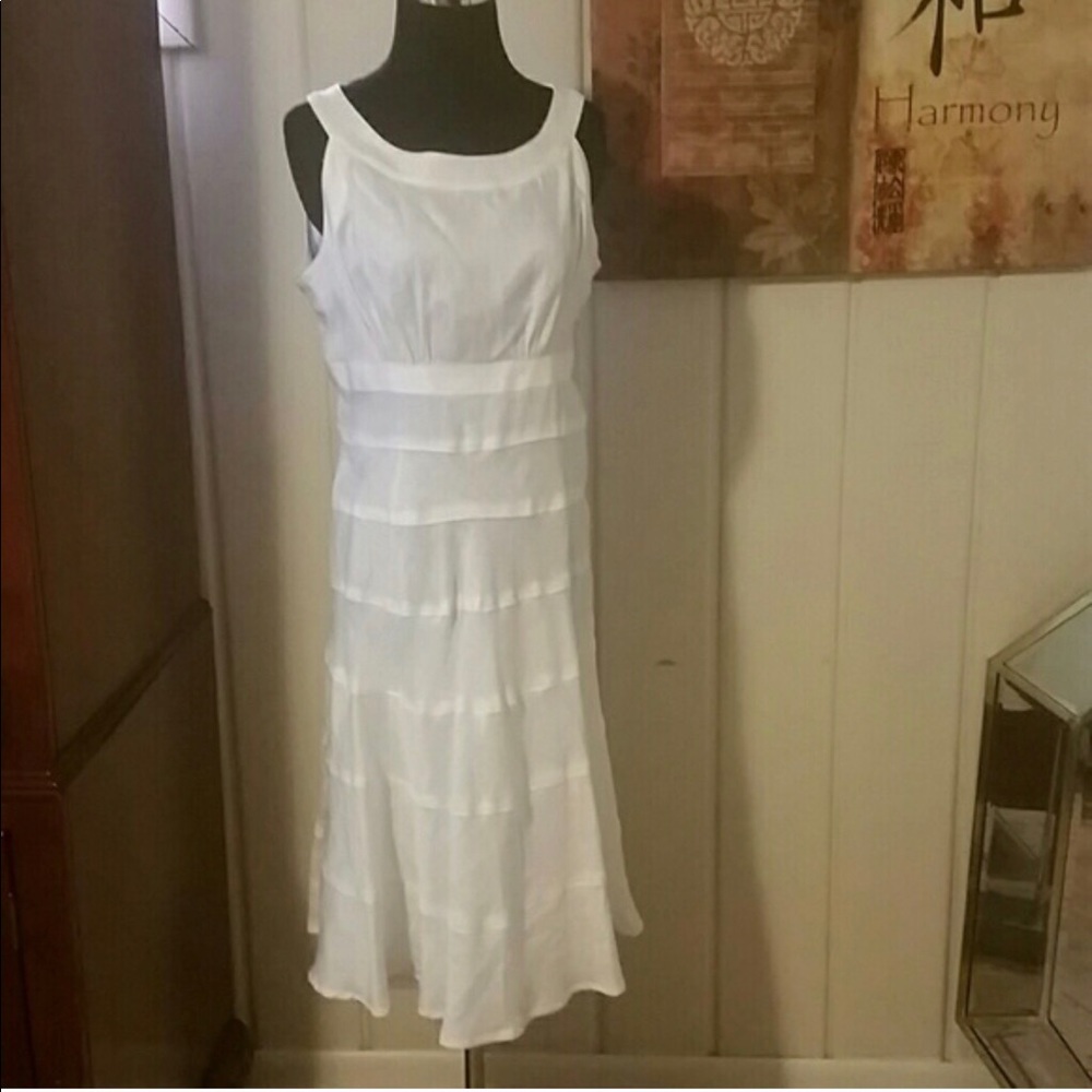 White Linen dress